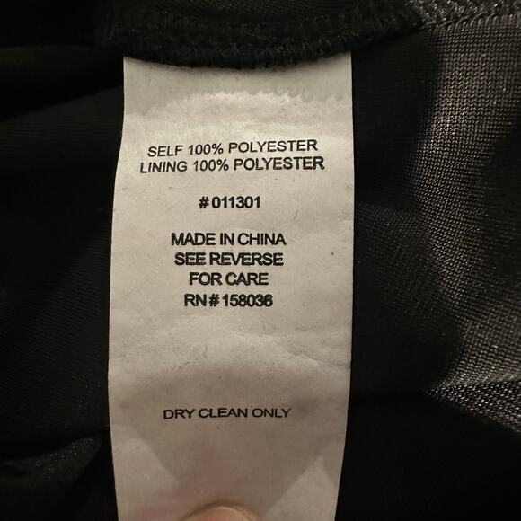 Birdy Grey Hannah Velvet Formal Bridesmaid Dress Black NEW M - Picture 6 of 12